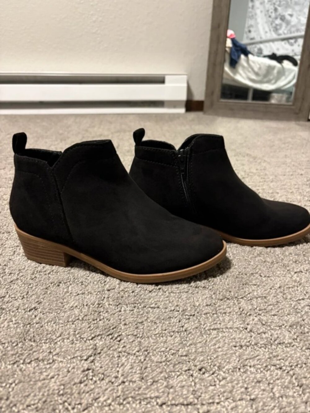 black boots